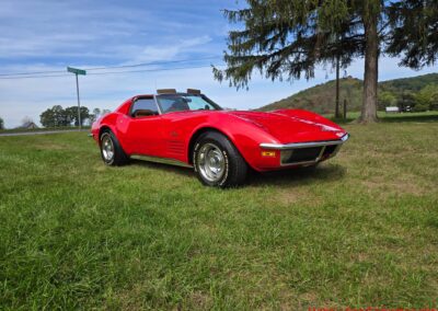 1971 Red C3 Corvette Stingray 4spd For Sale