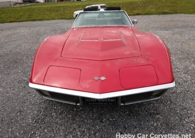 1971 Mille Miglia Red LT 1 Corvette T Top Barn Find