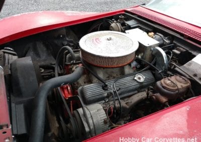 1971 Mille Miglia Red LT 1 Corvette T Top Barn Find