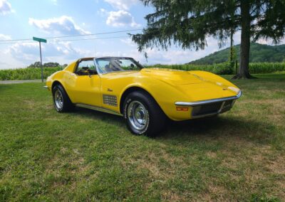1971 Sunflower Yellow Corvette Stingray Big Block Hot Rod For Sale