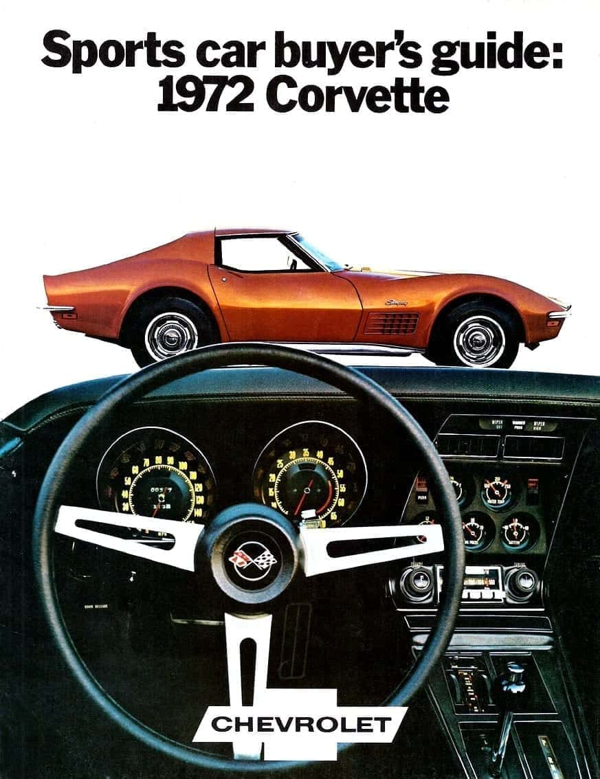 1971 chevrolet corvette advertisement