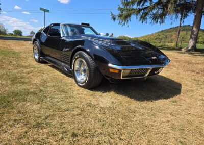 1972 Special Trim Black Black Hot Rod Corvette Stingray For Sale