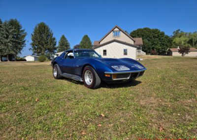 1972 Blue Big Block 4spd Corvette For Sale