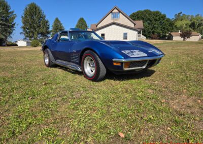 1972 Blue Big Block 4spd Corvette For Sale