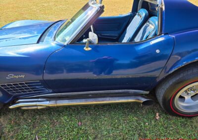 1972 Blue Big Block 4spd Corvette For Sale