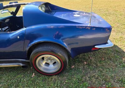 1972 Blue Big Block 4spd Corvette For Sale