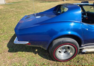 1972 Blue Big Block 4spd Corvette For Sale