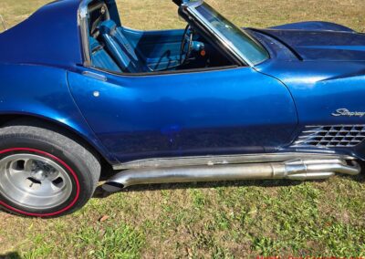 1972 Blue Big Block 4spd Corvette For Sale