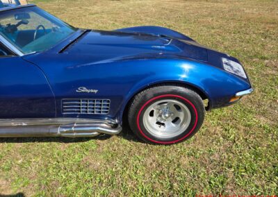 1972 Blue Big Block 4spd Corvette For Sale