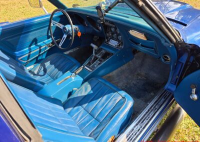 1972 Blue Big Block 4spd Corvette For Sale