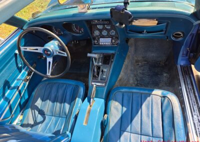 1972 Blue Big Block 4spd Corvette For Sale