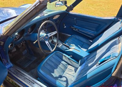 1972 Blue Big Block 4spd Corvette For Sale