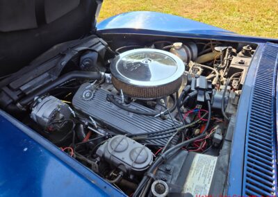 1972 Blue Big Block 4spd Corvette For Sale