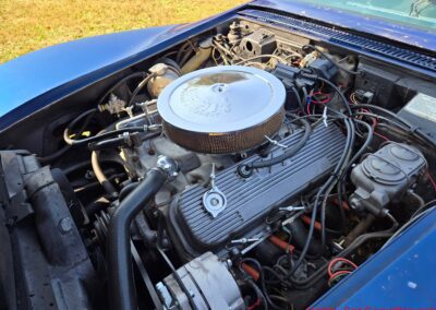 1972 Blue Big Block 4spd Corvette For Sale