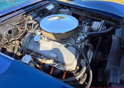 1972 Blue Big Block 4spd Corvette For Sale