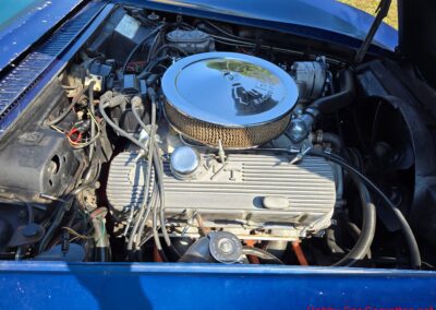 1972 Blue Big Block 4spd Corvette For Sale