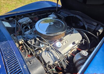 1972 Blue Big Block 4spd Corvette For Sale
