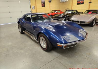 1972 Blue Big Block 4spd Corvette For Sale