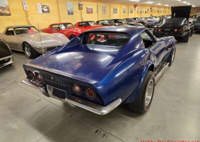 1972 Blue Big Block 4spd Corvette For Sale