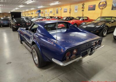 1972 Blue Big Block 4spd Corvette For Sale