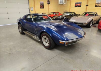 1972 Blue Big Block 4spd Corvette For Sale