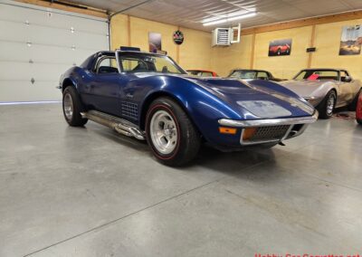 1972 Blue Big Block 4spd Corvette For Sale