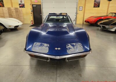 1972 Blue Big Block 4spd Corvette For Sale