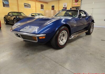 1972 Blue Big Block 4spd Corvette For Sale