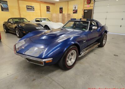 1972 Blue Big Block 4spd Corvette For Sale