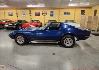 1972 Blue Big Block 4spd Corvette For Sale