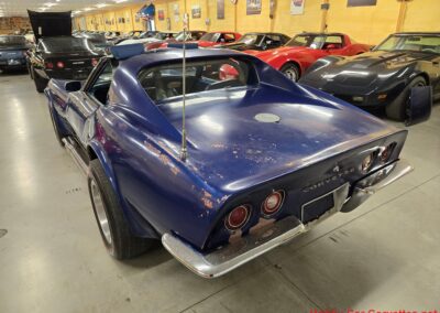 1972 Blue Big Block 4spd Corvette For Sale