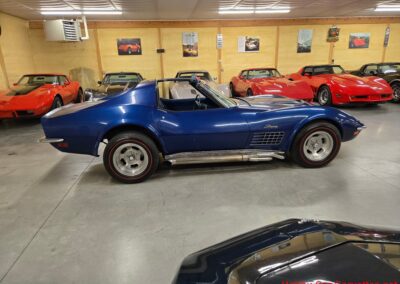 1972 Blue Big Block 4spd Corvette For Sale
