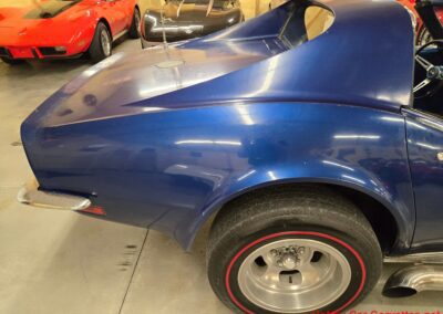 1972 Blue Big Block 4spd Corvette For Sale