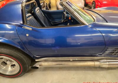 1972 Blue Big Block 4spd Corvette For Sale