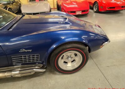 1972 Blue Big Block 4spd Corvette For Sale