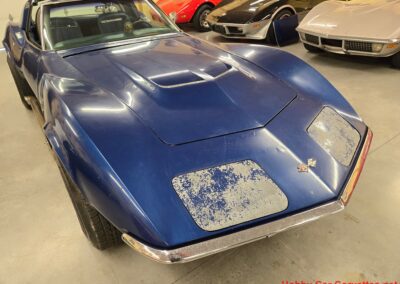 1972 Blue Big Block 4spd Corvette For Sale