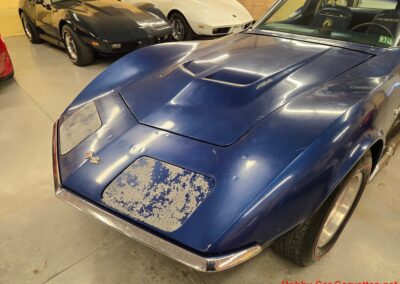 1972 Blue Big Block 4spd Corvette For Sale