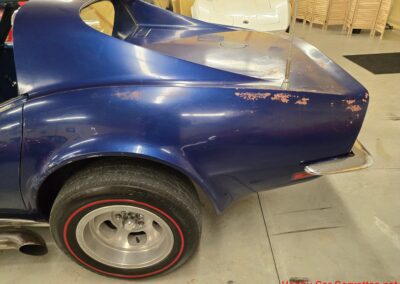 1972 Blue Big Block 4spd Corvette For Sale