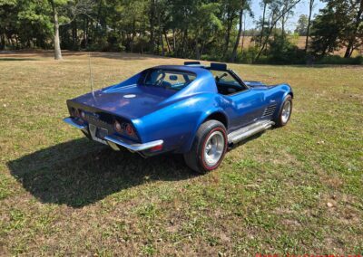1972 Blue Big Block 4spd Corvette For Sale