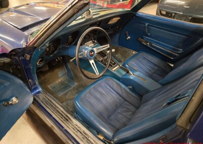 1972 Blue Big Block 4spd Corvette For Sale