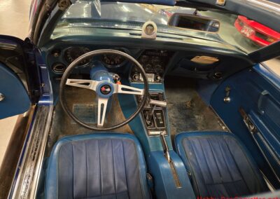 1972 Blue Big Block 4spd Corvette For Sale