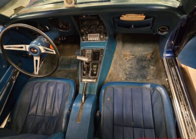 1972 Blue Big Block 4spd Corvette For Sale