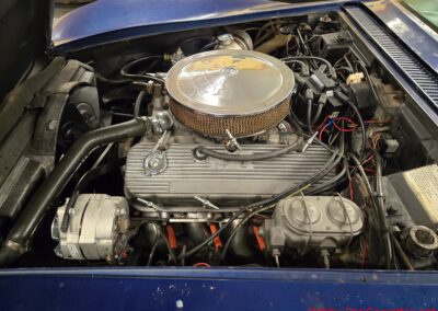 1972 Blue Big Block 4spd Corvette For Sale