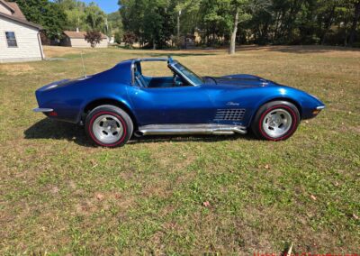 1972 Blue Big Block 4spd Corvette For Sale
