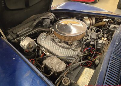 1972 Blue Big Block 4spd Corvette For Sale