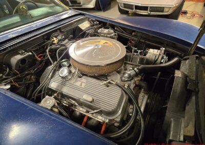 1972 Blue Big Block 4spd Corvette For Sale
