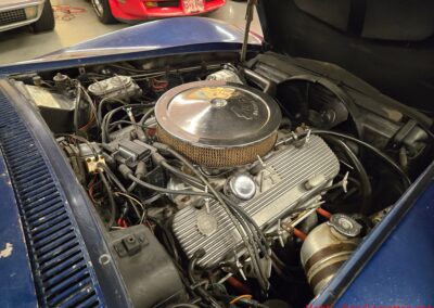 1972 Blue Big Block 4spd Corvette For Sale