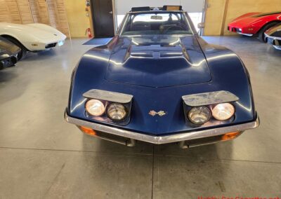 1972 Blue Big Block 4spd Corvette For Sale