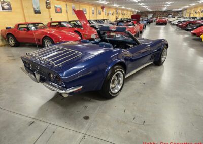 1972 Targa Blue Corvette Convertible For Sale
