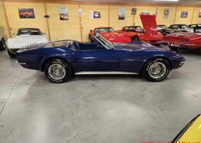 1972 Targa Blue Corvette Convertible For Sale